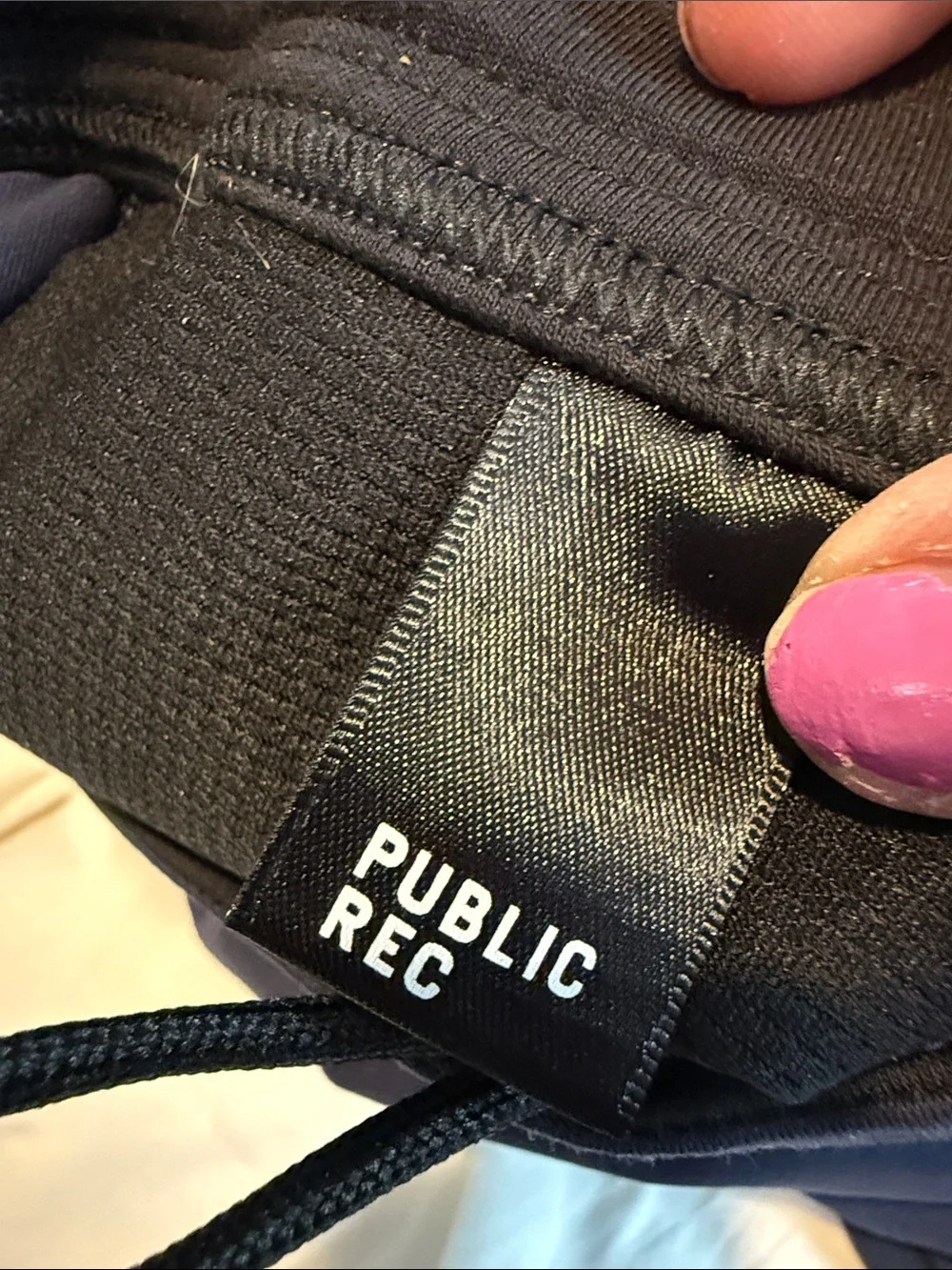 Public Rec Mens All day Everyday Navy Athletic Joggers‎ with Elastic Waist 36/30